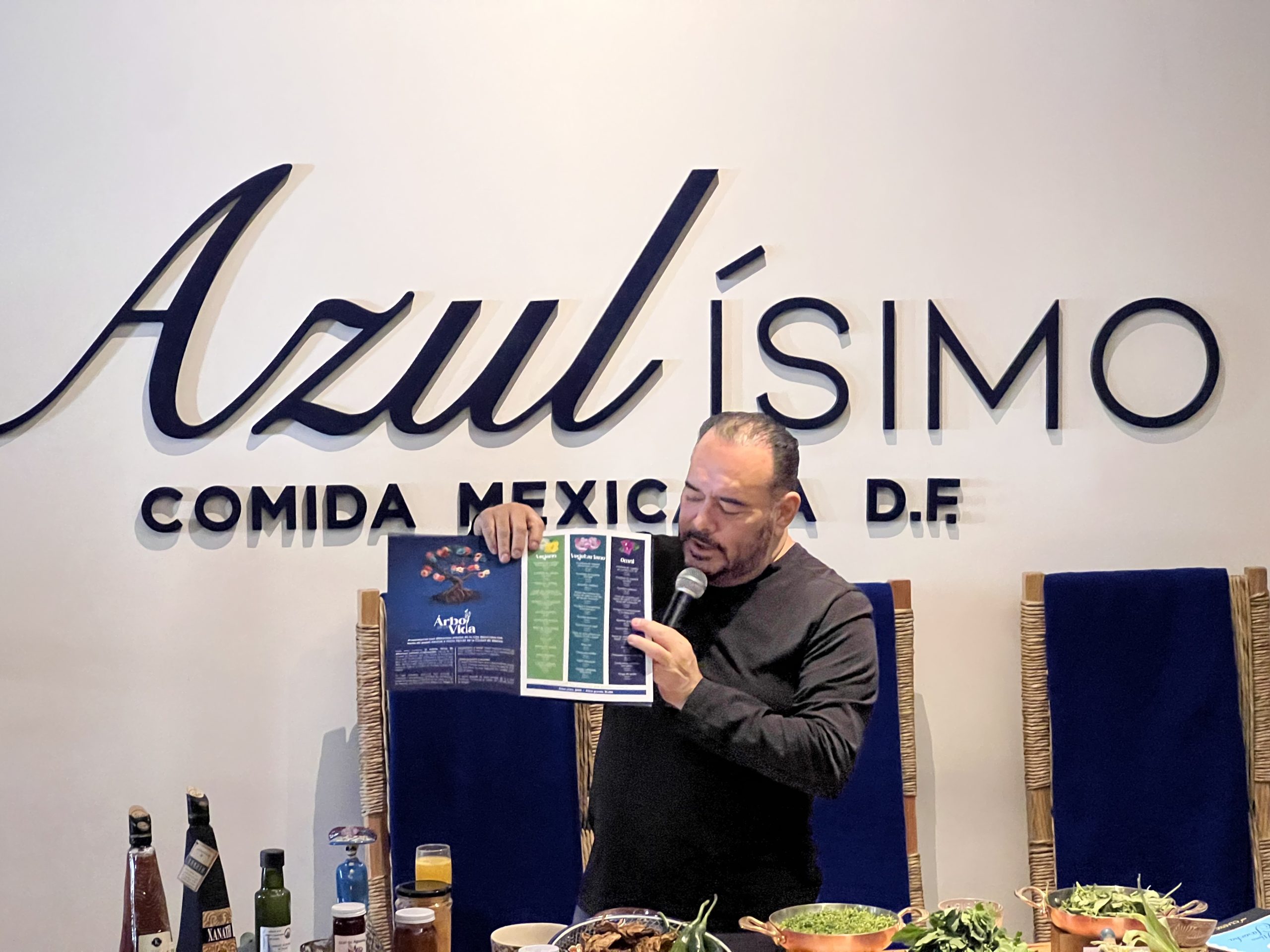 Azulísimo, el primer restaurante de cocina de la Ciudad de México