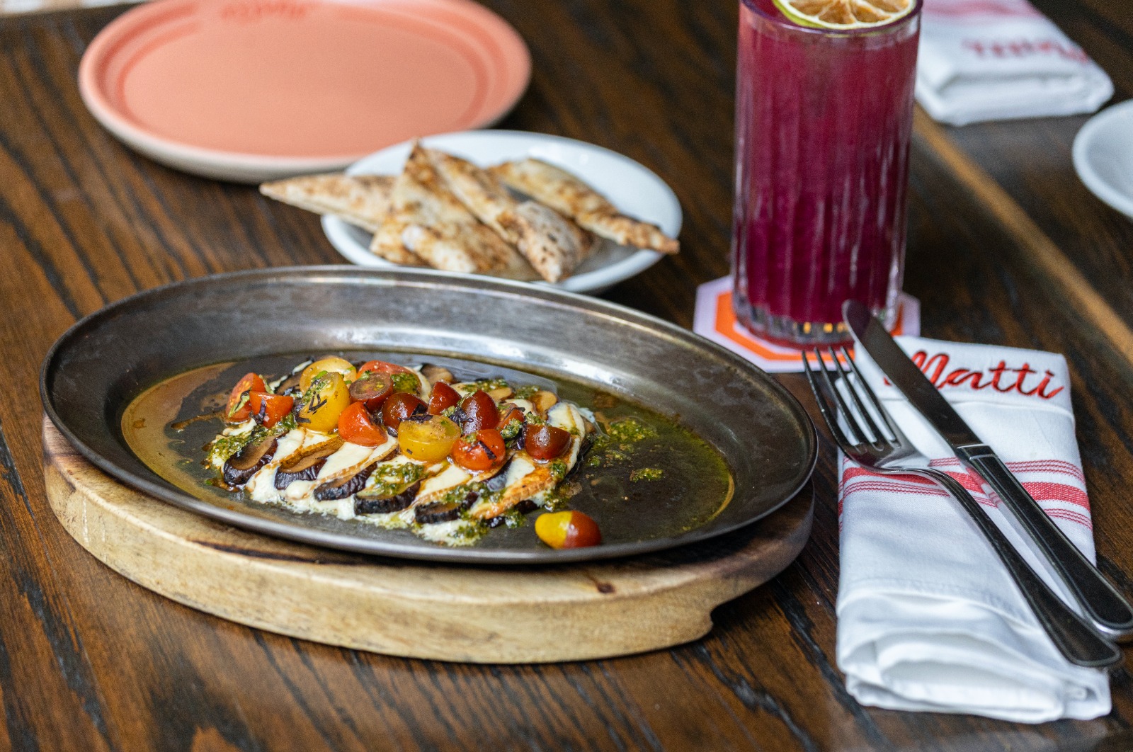 Matti cumple un año y festeja con un menú degustación de sus favoritos