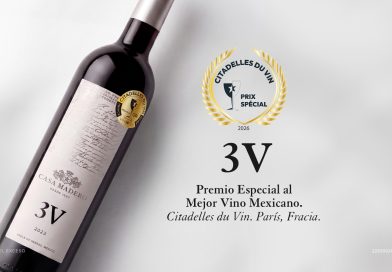 Casa Madero 3V 2023 es reconocido como el Mejor Vino Mexicano en Francia
